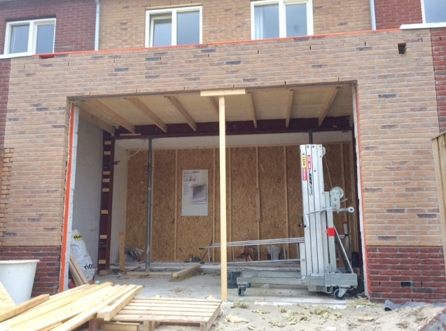 Aanbouw Dakkapel woning Diemen-UFA Bouw_Aanbouw in wording